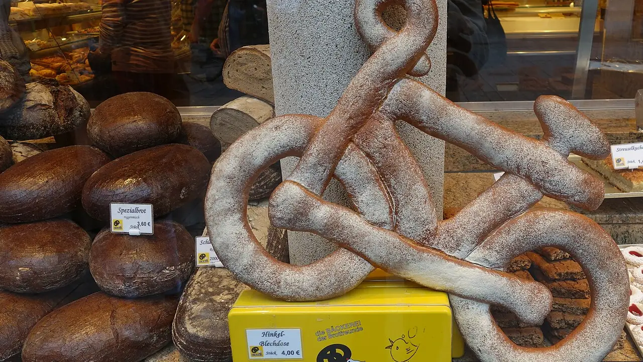 Schaufenster einer Bäckerei